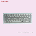 Keyboard Logam Industri sareng Bal Balap